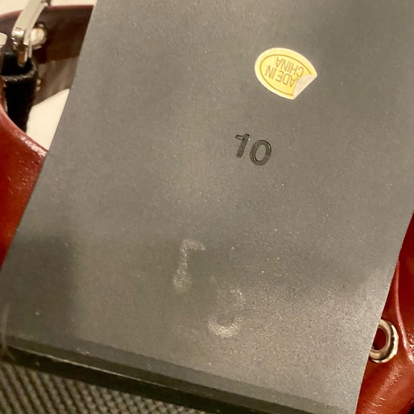 KaroNairy Buckle Ballet Flats, Pointy Toe Slingback, Square Toe Size 10 - Picture 11 of 11